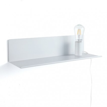 Lamp shelf bedside table "MAGIC SHELF WHITE"